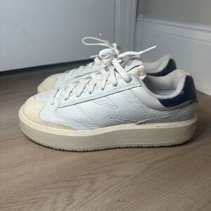 New Balance CT302 LC White Navy Leather Platform Sneakers Men US 6.5 women 7.5